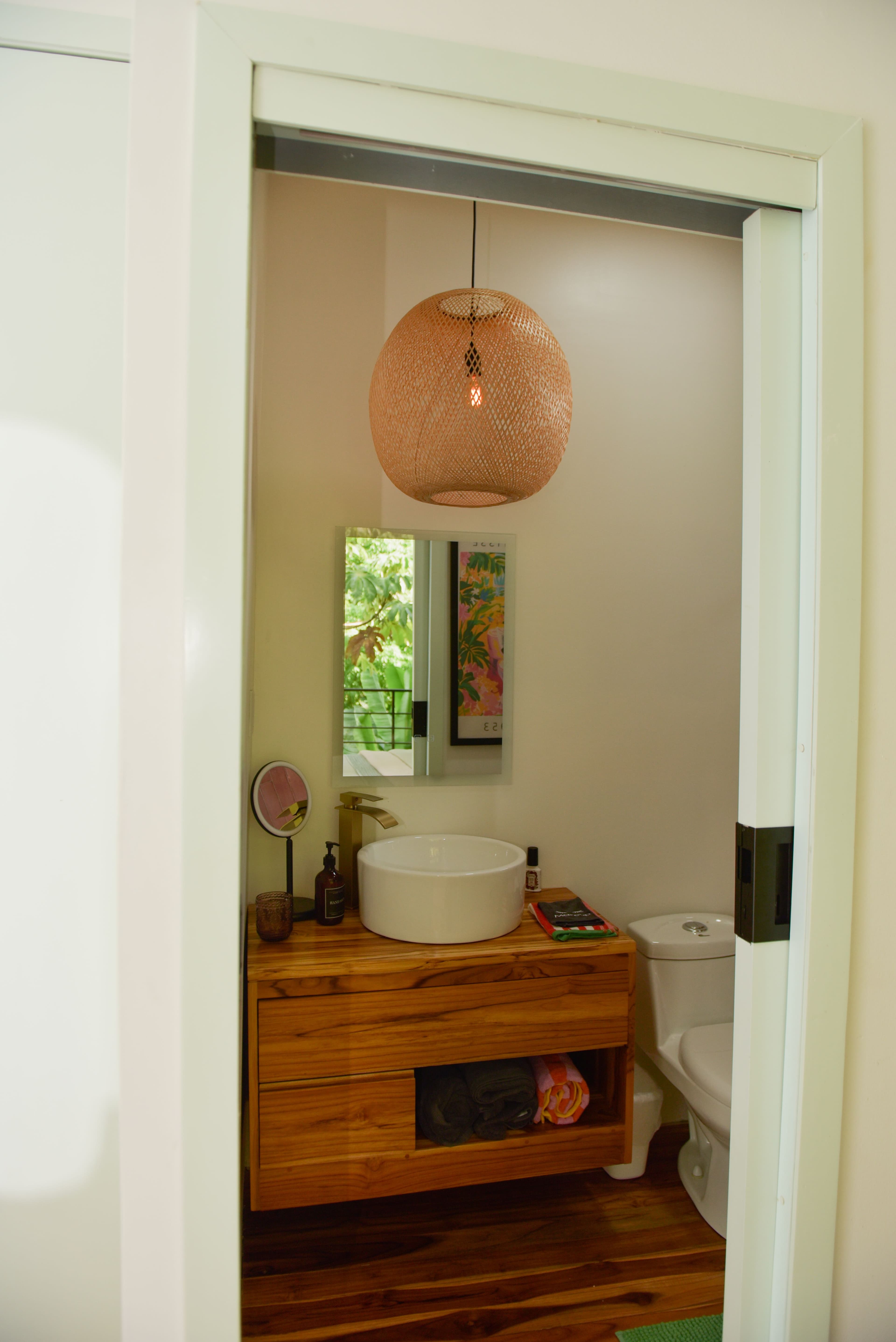 Riu House back bedroom private bathroom shower and vanity
